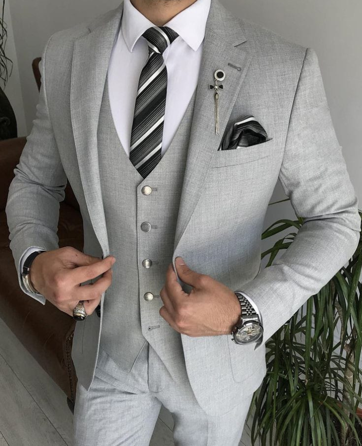 Custom Tailored Suit 